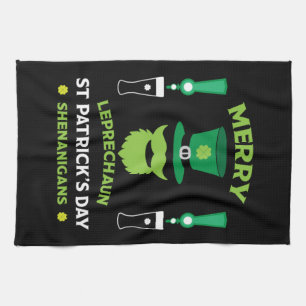 Paño De Cocina Feliz Día de San Patricio de Irlanda 17 de marzo