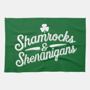 Paño De Cocina Feliz día de San Patricio Trebol de la suerte y tr