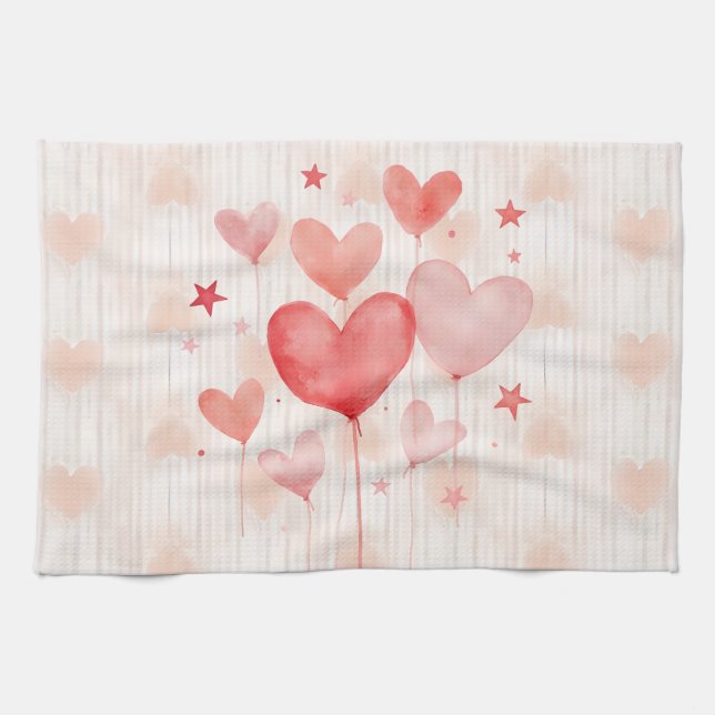 Paño De Cocina ¡Feliz Día de San Valentín! (Horizontal)