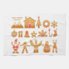 Paño De Cocina Feliz feriado