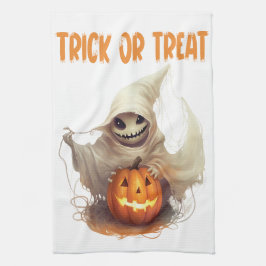 Paño De Cocina Feliz Halloween Ghoul