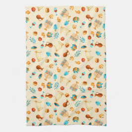 Paño De Cocina Feliz Hanukkah Entretenimiento