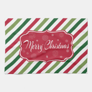 Paño De Cocina Feliz Navidad