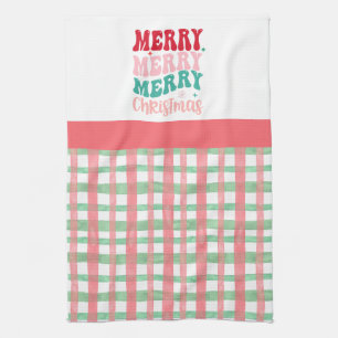 Paño De Cocina Feliz Navidad