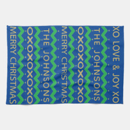 Paño De Cocina Feliz Navidad Amor y Alegría