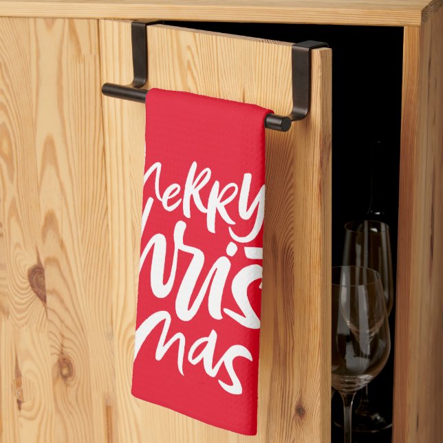 Paño De Cocina Feliz Navidad Cristo cristiano moderno Jesús (Pliegue de tercios)