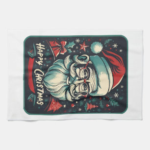 Paño De Cocina Feliz Navidad es mi bendición