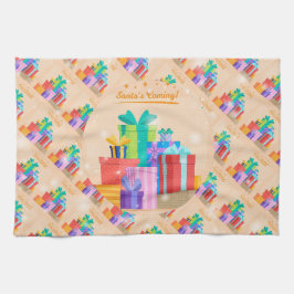 Paño De Cocina Feliz Navidad Feliz mejor regalo