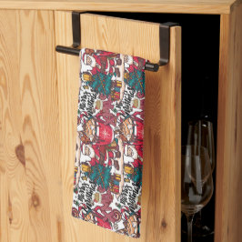 Paño De Cocina Feliz Navidad - Festividad de Navidad