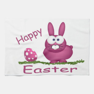 Paño De Cocina Feliz Pascua