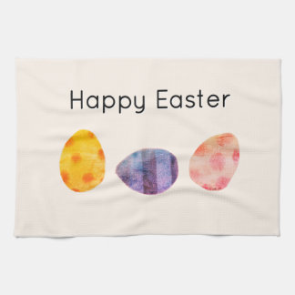 Paño De Cocina Feliz Pascua Huevos de Pascua Elegantes Suave Crem