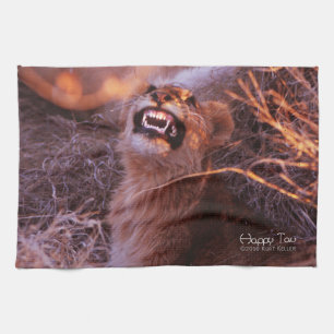 Paño De Cocina Feliz Tau