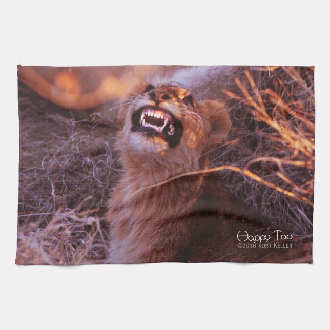 Paño De Cocina Feliz Tau (Horizontal)