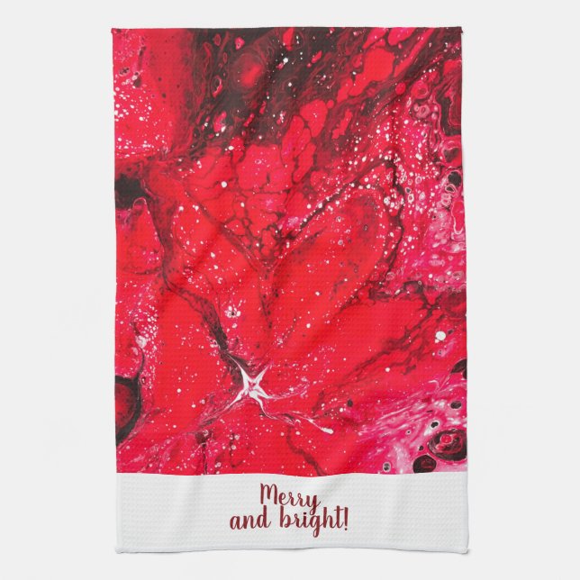 Paño De Cocina Feliz y brillante (Vertical)