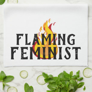 Paño De Cocina Feminismo flamantemente feminista RBG Feminismo Gi