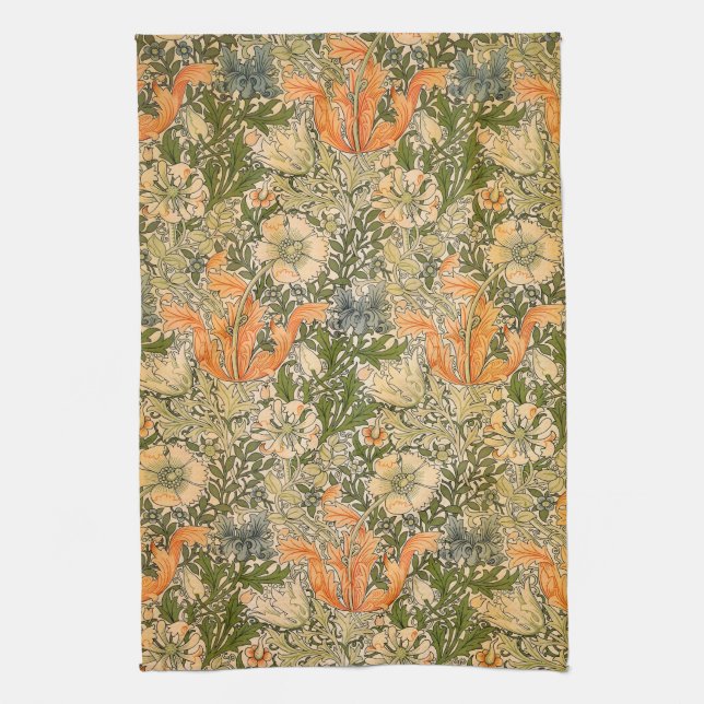 Paño De Cocina Festival de Flores William Morris Spring Compton (Vertical)