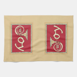 Paño De Cocina Festividad del Alegre en el Horno Francés