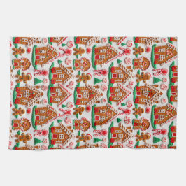 Paño De Cocina Festividades de los Navidades de Needlework del Gi