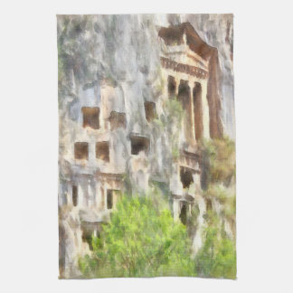 Paño De Cocina Fethiye Ancient Lycian Tumba acuática