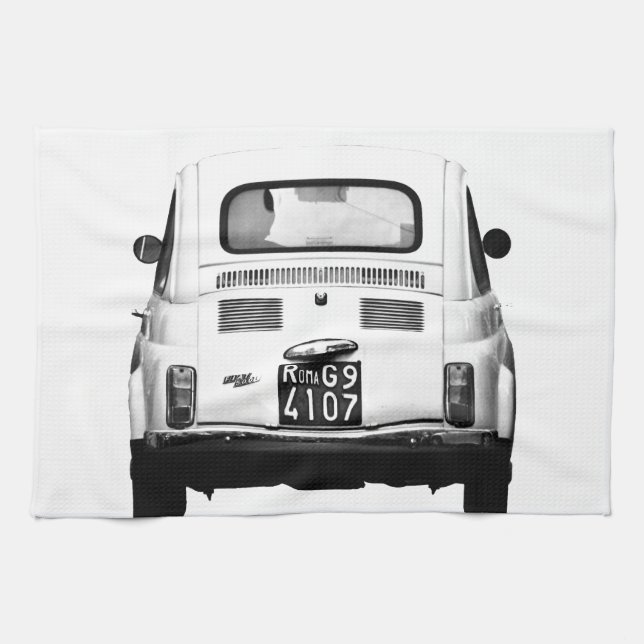 Paño De Cocina Fiat 500 en Roma, Italia (Horizontal)