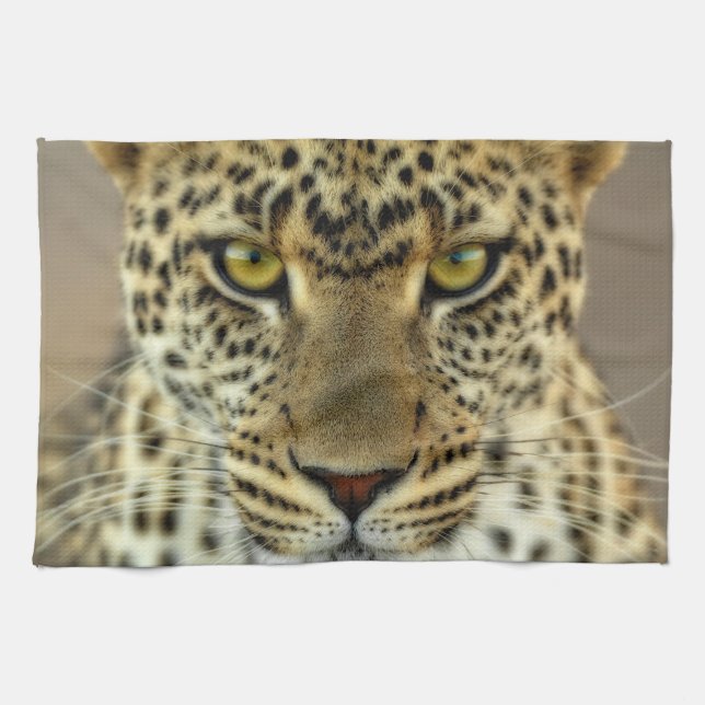 Paño De Cocina Fierce Leopard (Horizontal)