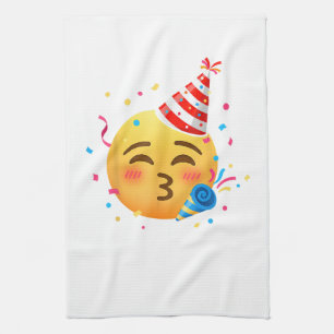 Paño De Cocina Fiesta de Emoticonos Divertidos