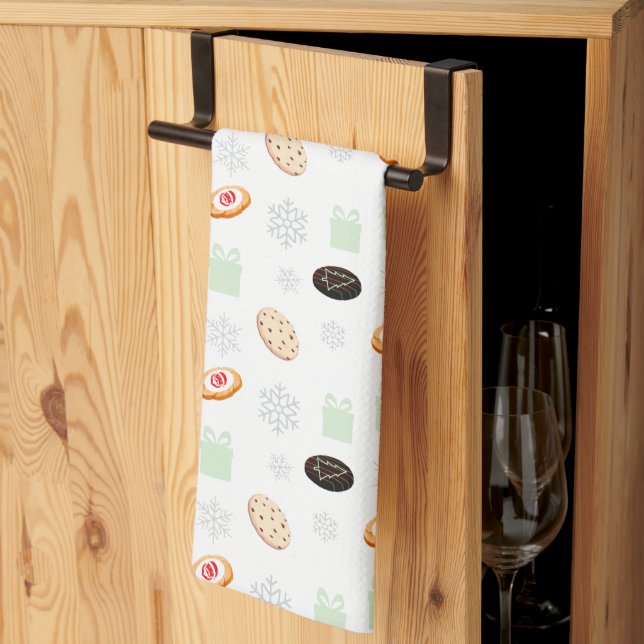 Paño De Cocina Fiesta de Intercambio de Galletas (Pliegue de tercios)