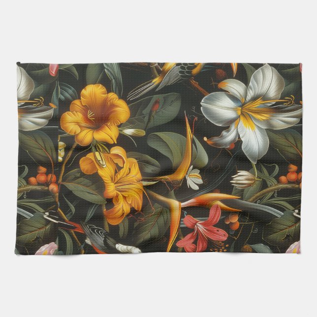 Paño De Cocina fiesta de jardín (Horizontal)