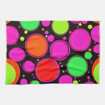 Fiesta de puntos de neón