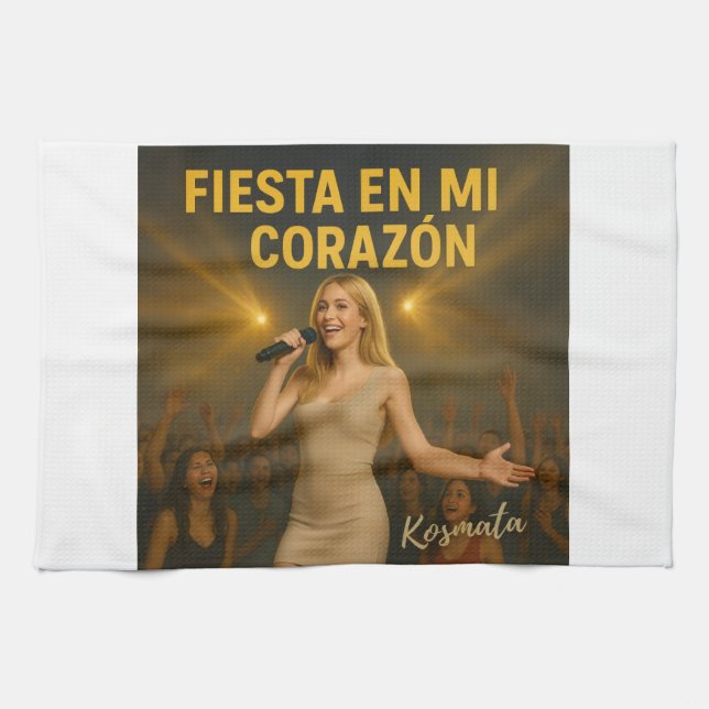 Paño De Cocina Fiesta en mi corazón - Geschirrtücher (Horizontal)