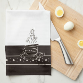 Paño De Cocina Figdewdrop RelaxCup Black Blinky Bat Kitchen Towel