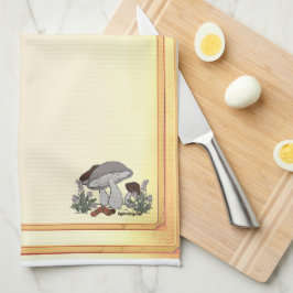 Paño De Cocina figdewdrops caterpillar mushrm gold kitchen towel