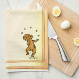 Paño De Cocina figdewdrops Juggling Squirrel kitchen towel