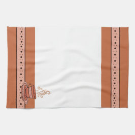 Paño De Cocina figdewdrops Orange Relax Cup kitchen towel