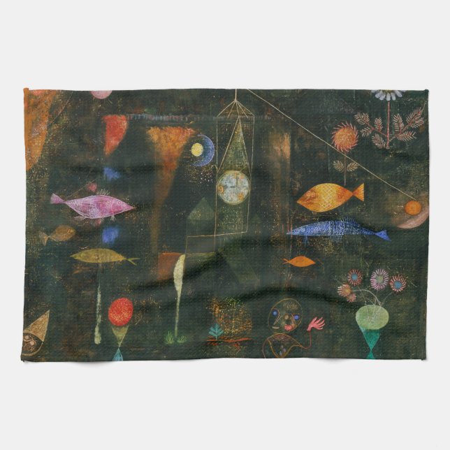 Paño De Cocina Fish Magic - Paul Klee (Horizontal)