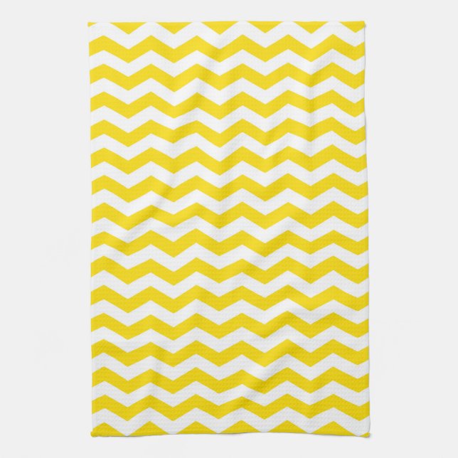 Paño De Cocina Fiyi Sunrise Wave Chevron (Vertical)