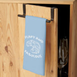 Paño De Cocina Flaky y fabuloso croissant francés<br><div class="desc">Nunca se puede equivocarse con un buen croissant. Celebra esa maravilla de las panaderías francesas con esta toalla de cocina Flaky y Fabulosa.</div>