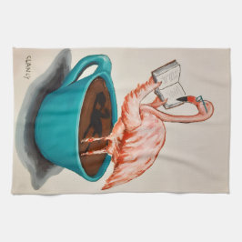 Paño De Cocina Flamingo Absurdi-tea towel 