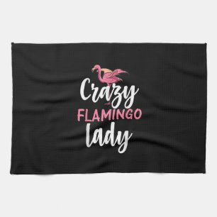 Paño De Cocina Flamingo - Regalos Locos de las damas de flamenco