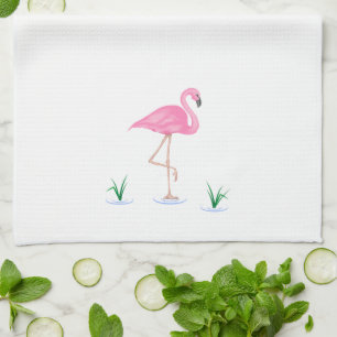 Paño De Cocina Flamingo rosa