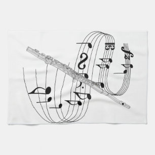 Paño De Cocina Flauta