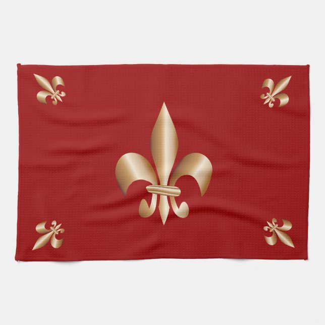Paño De Cocina Fleur de lis (Horizontal)