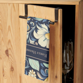 Paño De Cocina Flor arte Morris