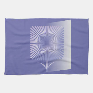Paño De Cocina Flor cuadrada violeta