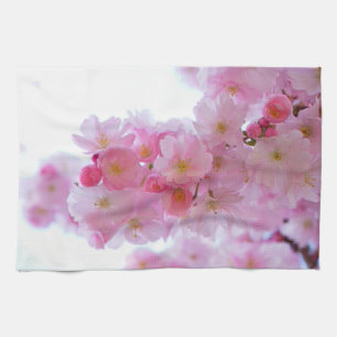 Paño De Cocina Flor de árbol de cerezo japonés