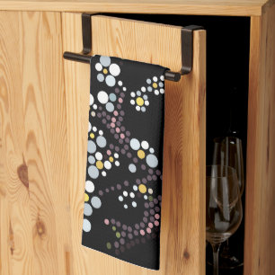 Paño De Cocina Flor de Cerezo Mosaico Japonés
