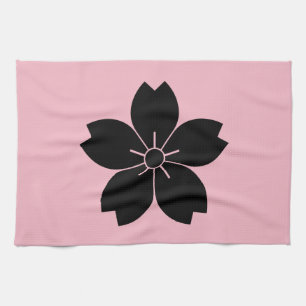 Paño De Cocina Flor de cerezo silvestre