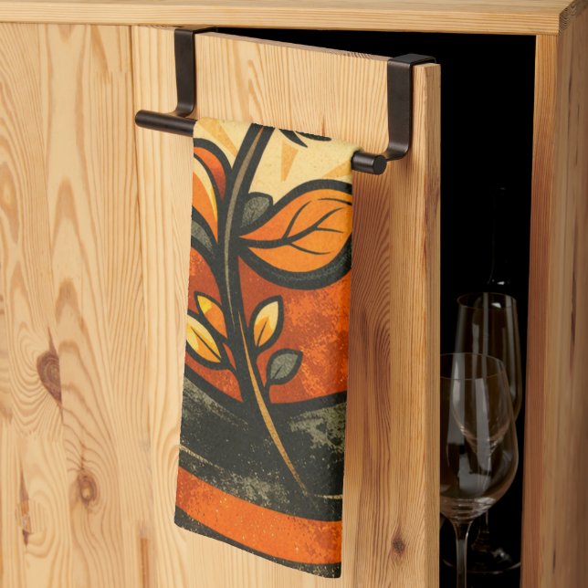 Paño De Cocina Flor de Cumbre  (Pliegue de tercios)