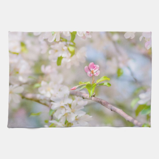 Paño De Cocina Flor de manzana - Belleza (Horizontal)