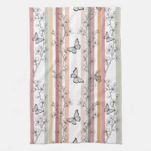 Paño De Cocina Flor de Mariposa Elegante (10)